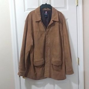 Ralph Lauren Chaps Genuine Leather Coat